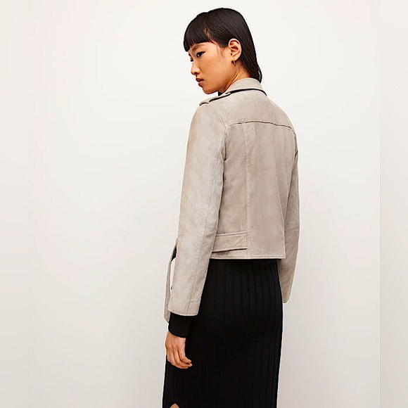 ALLSAINTS SUEDE BALFERN BIKER JACKET - Picture 7 of 17